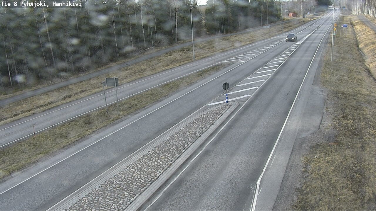 Weather Camera Image Väg 8 Pyhäjoki, Hanhikivi, Pyhäjoki, Pohjois-Pohjanmaa