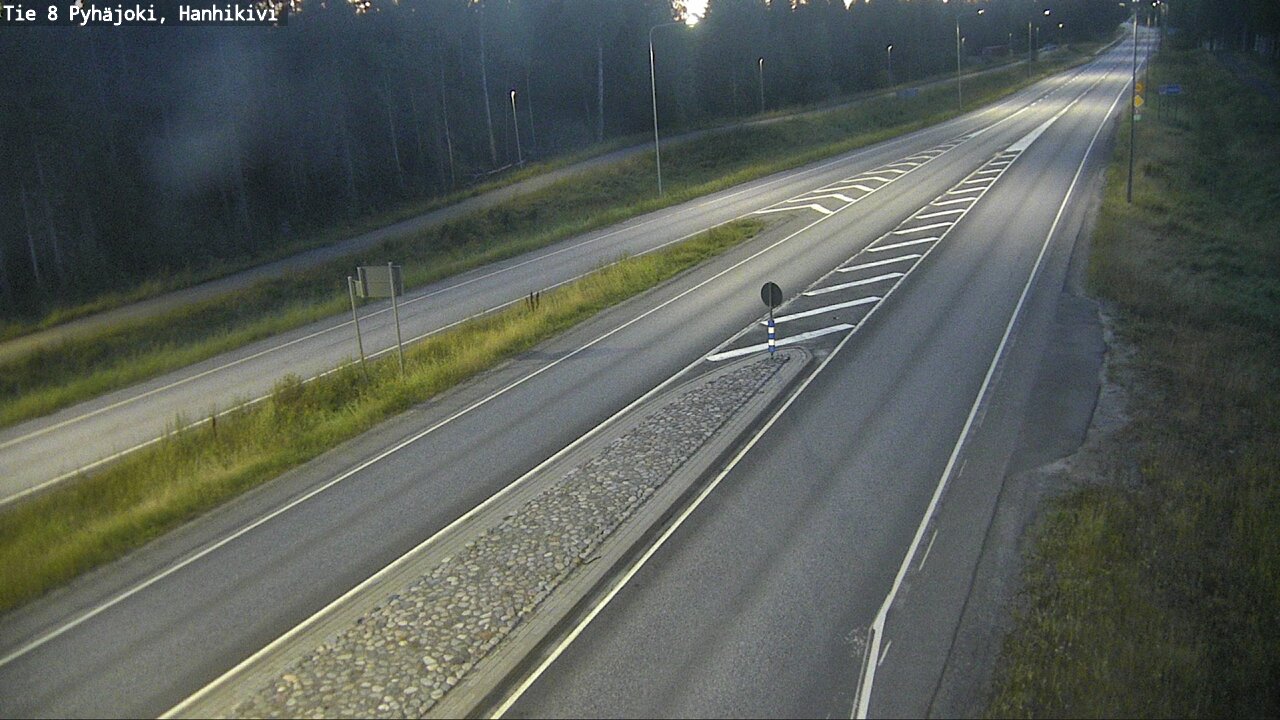 Kelikamerat Kuva Tie 8 Pyhäjoki, Hanhikivi, Pyhäjoki, Pohjois-Pohjanmaa
