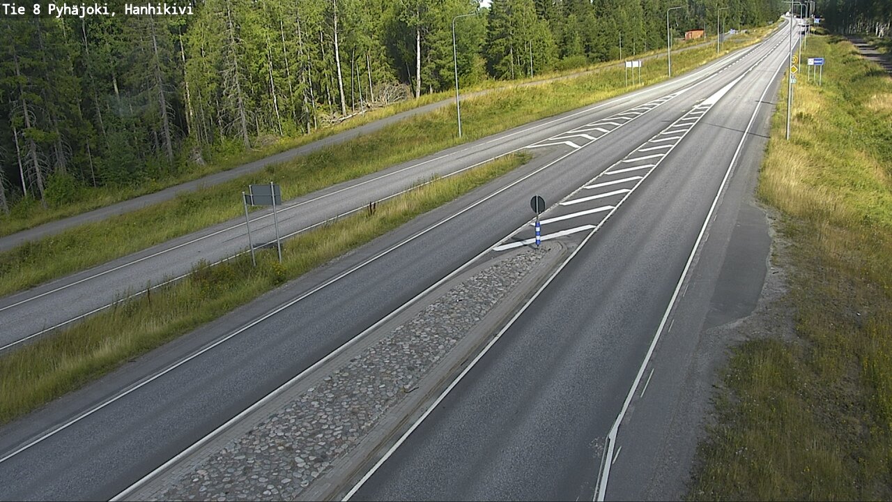 Kelikamerat Kuva Tie 8 Pyhäjoki, Hanhikivi, Pyhäjoki, Pohjois-Pohjanmaa