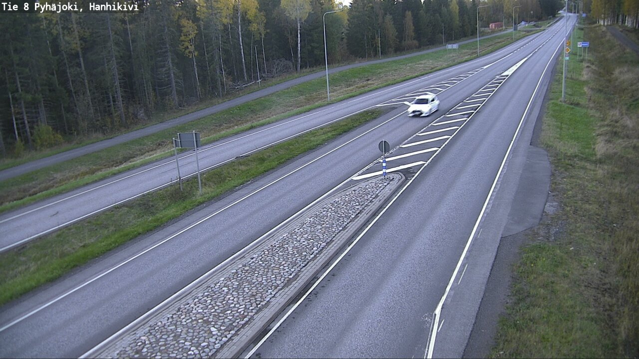 Kelikamerat Kuva Tie 8 Pyhäjoki, Hanhikivi, Pyhäjoki, Pohjois-Pohjanmaa