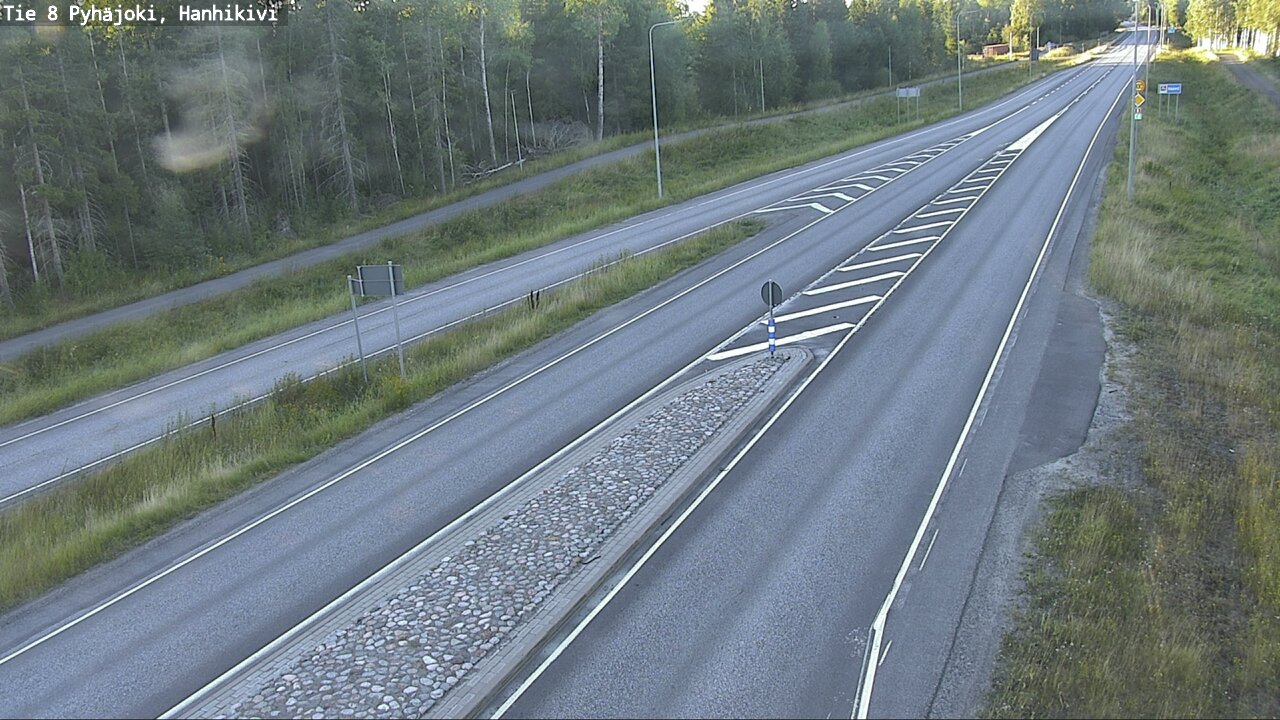 Kelikamerat Kuva Tie 8 Pyhäjoki, Hanhikivi, Pyhäjoki, Pohjois-Pohjanmaa