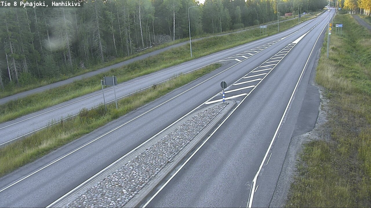 Kelikamerat Kuva Tie 8 Pyhäjoki, Hanhikivi, Pyhäjoki, Pohjois-Pohjanmaa