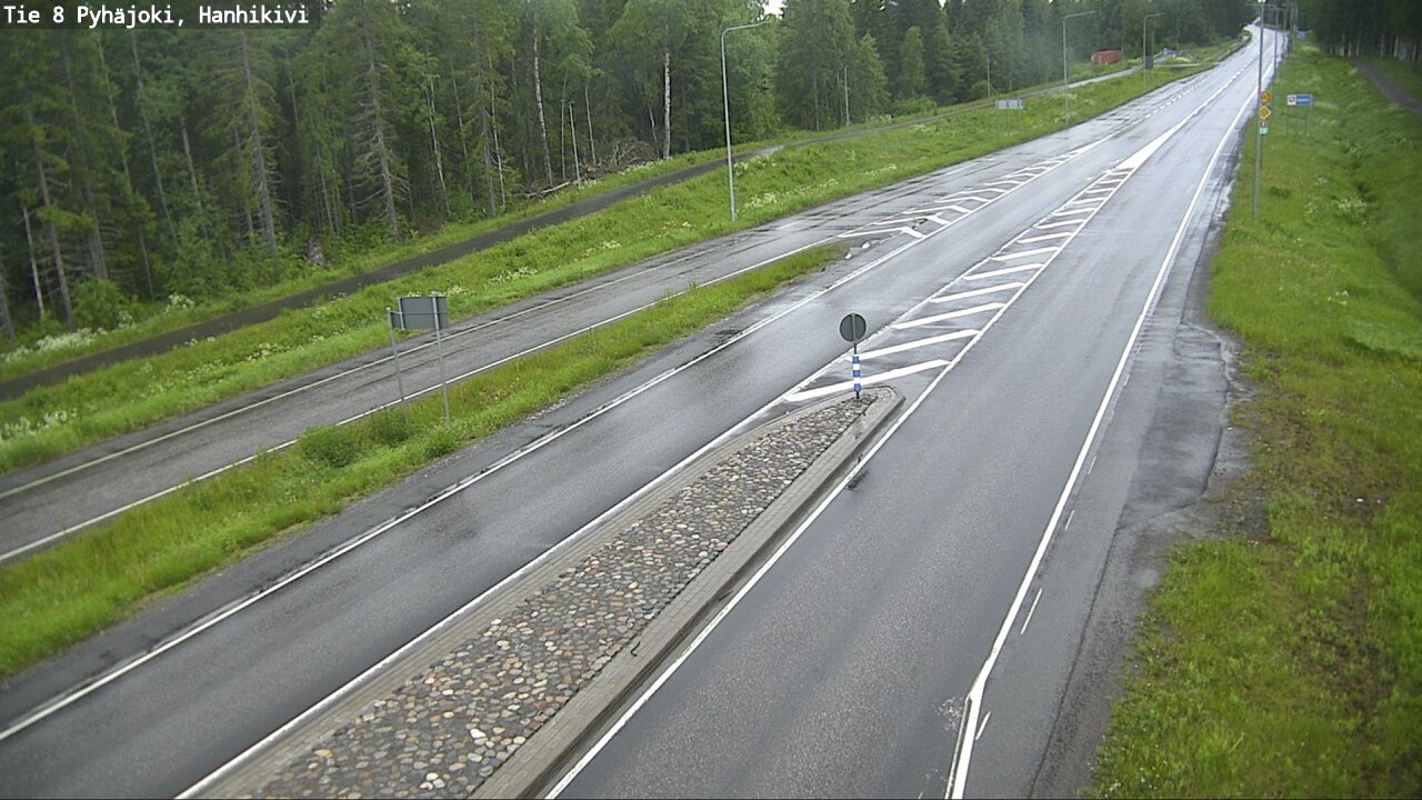 Kelikamerat Kuva Tie 8 Pyhäjoki, Hanhikivi, Pyhäjoki, Pohjois-Pohjanmaa