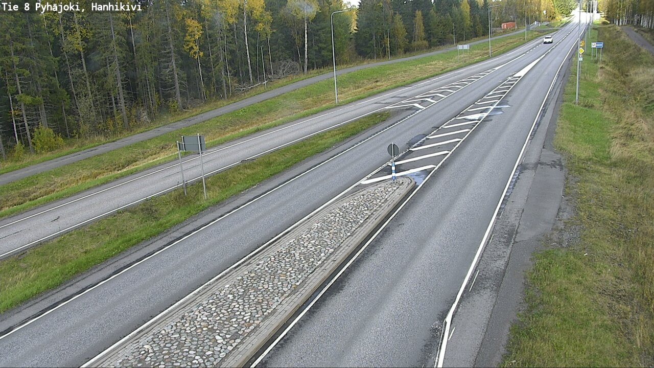 Kelikamerat Kuva Tie 8 Pyhäjoki, Hanhikivi, Pyhäjoki, Pohjois-Pohjanmaa