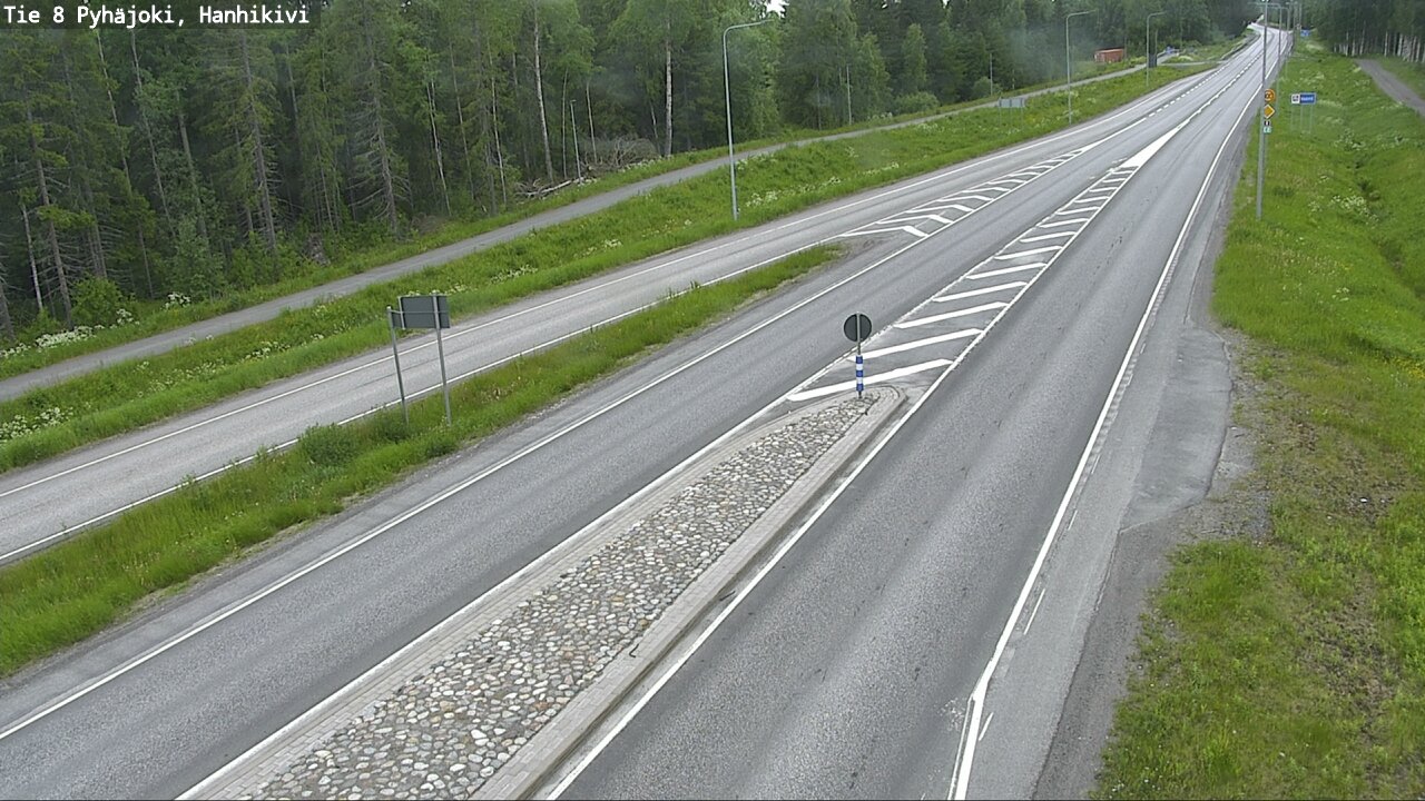 Kelikamerat Kuva Tie 8 Pyhäjoki, Hanhikivi, Pyhäjoki, Pohjois-Pohjanmaa