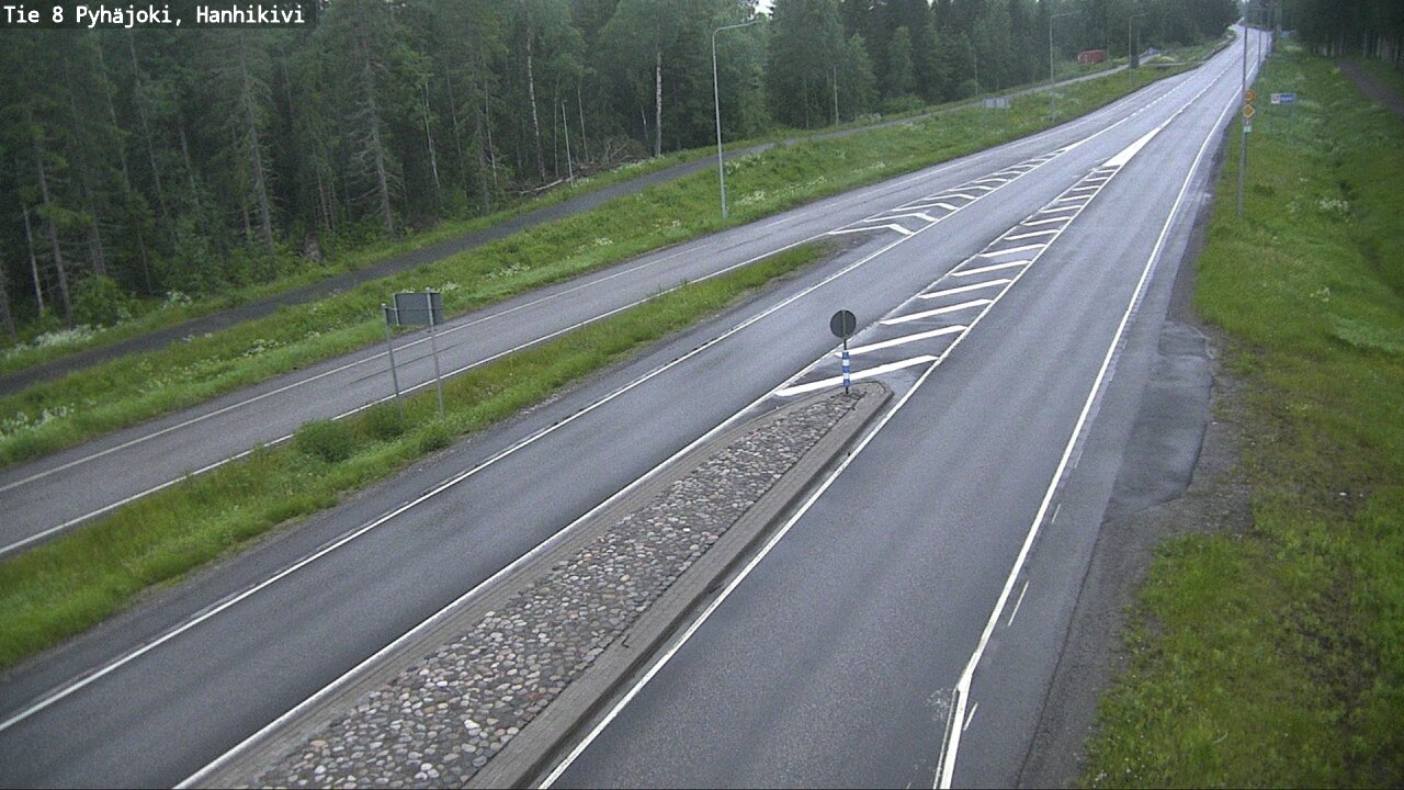 Kelikamerat Kuva Tie 8 Pyhäjoki, Hanhikivi, Pyhäjoki, Pohjois-Pohjanmaa