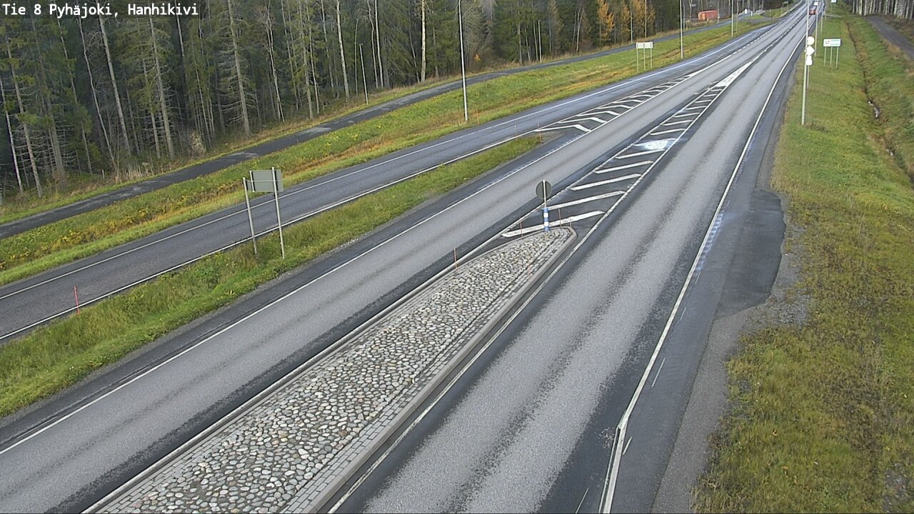 Kelikamerat Kuva Tie 8 Pyhäjoki, Hanhikivi, Pyhäjoki, Pohjois-Pohjanmaa