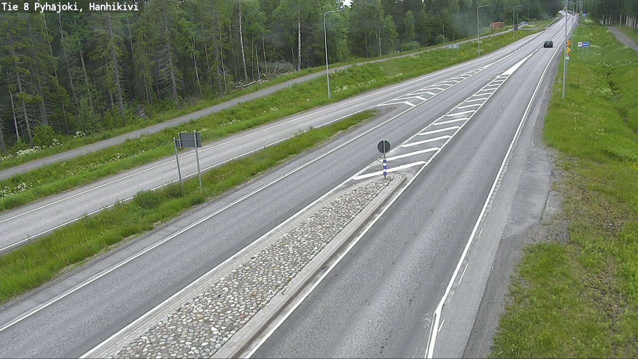 Kelikamerat Kuva Tie 8 Pyhäjoki, Hanhikivi, Pyhäjoki, Pohjois-Pohjanmaa