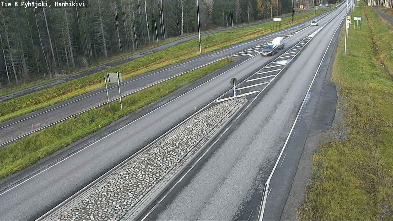 Kelikamerat Kuva Tie 8 Pyhäjoki, Hanhikivi, Pyhäjoki, Pohjois-Pohjanmaa