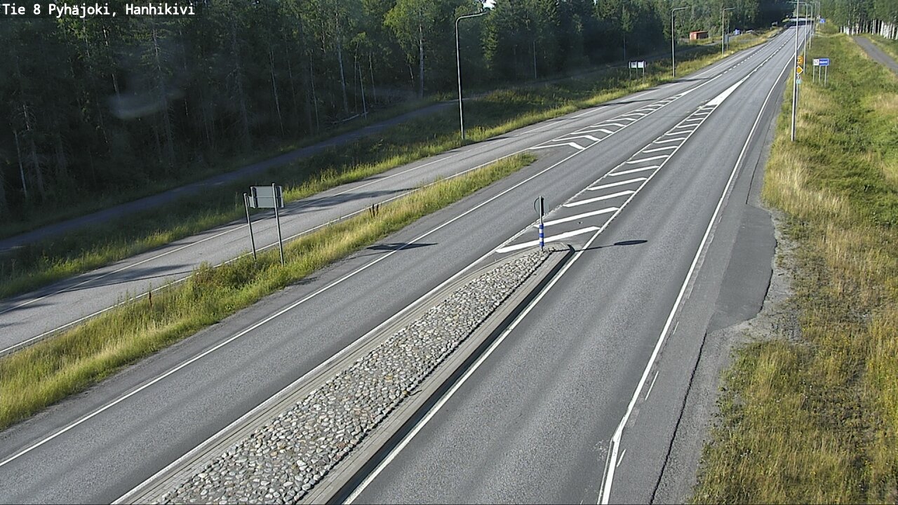 Kelikamerat Kuva Tie 8 Pyhäjoki, Hanhikivi, Pyhäjoki, Pohjois-Pohjanmaa