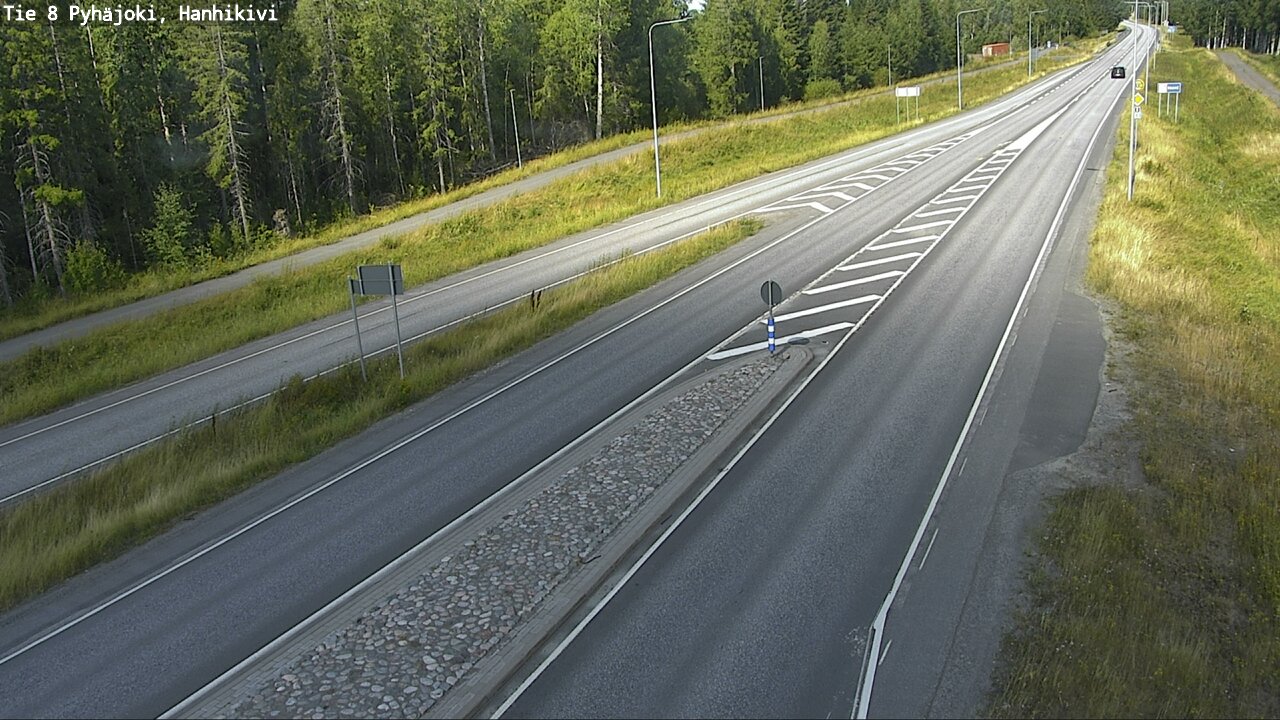 Kelikamerat Kuva Tie 8 Pyhäjoki, Hanhikivi, Pyhäjoki, Pohjois-Pohjanmaa