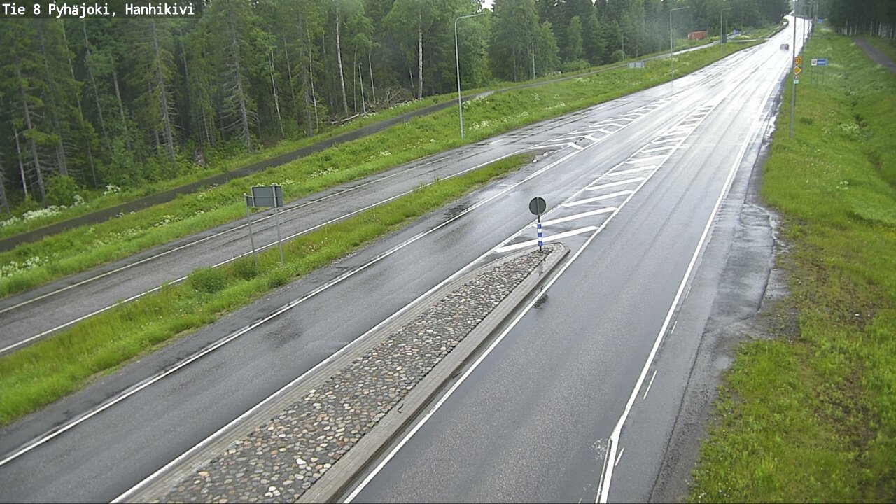 Kelikamerat Kuva Tie 8 Pyhäjoki, Hanhikivi, Pyhäjoki, Pohjois-Pohjanmaa