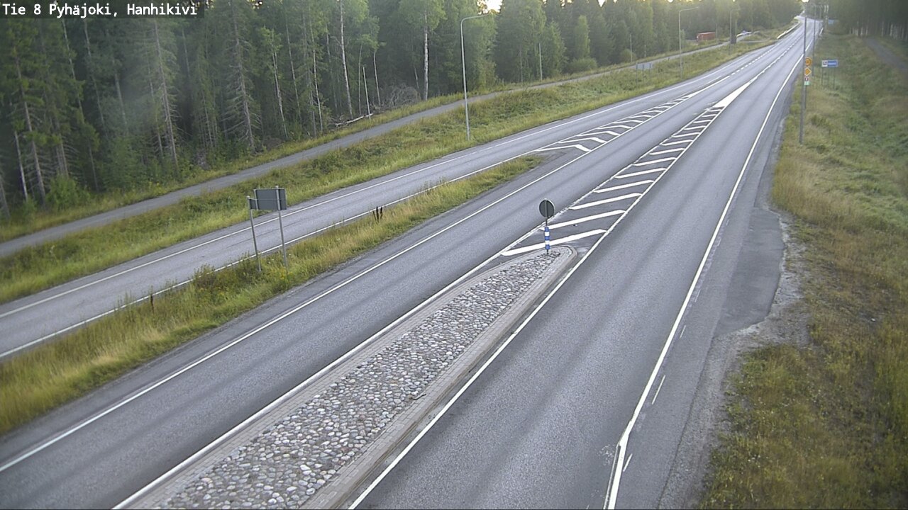 Kelikamerat Kuva Tie 8 Pyhäjoki, Hanhikivi, Pyhäjoki, Pohjois-Pohjanmaa
