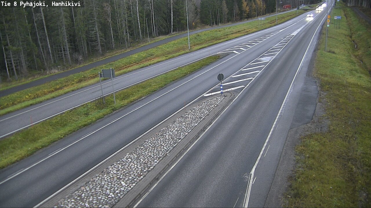 Kelikamerat Kuva Tie 8 Pyhäjoki, Hanhikivi, Pyhäjoki, Pohjois-Pohjanmaa