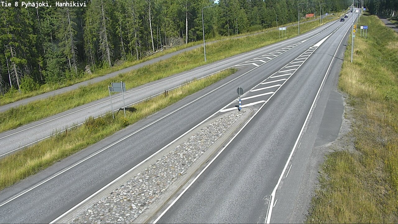 Kelikamerat Kuva Tie 8 Pyhäjoki, Hanhikivi, Pyhäjoki, Pohjois-Pohjanmaa