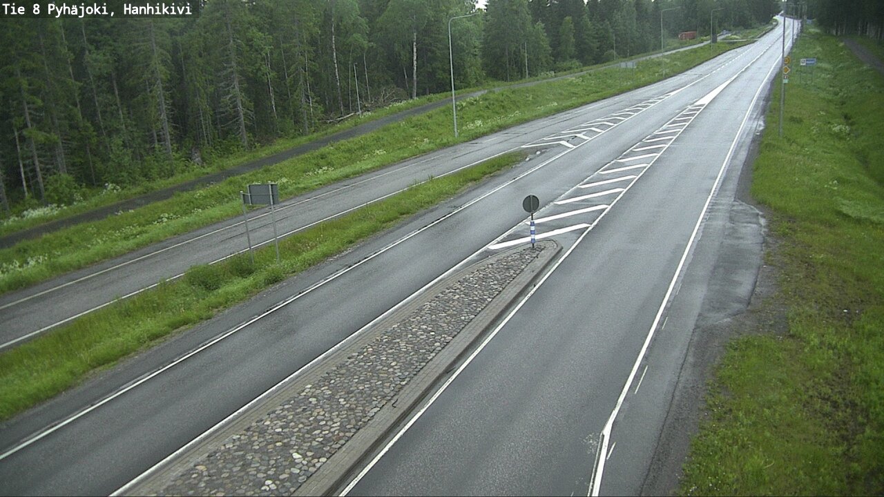 Kelikamerat Kuva Tie 8 Pyhäjoki, Hanhikivi, Pyhäjoki, Pohjois-Pohjanmaa