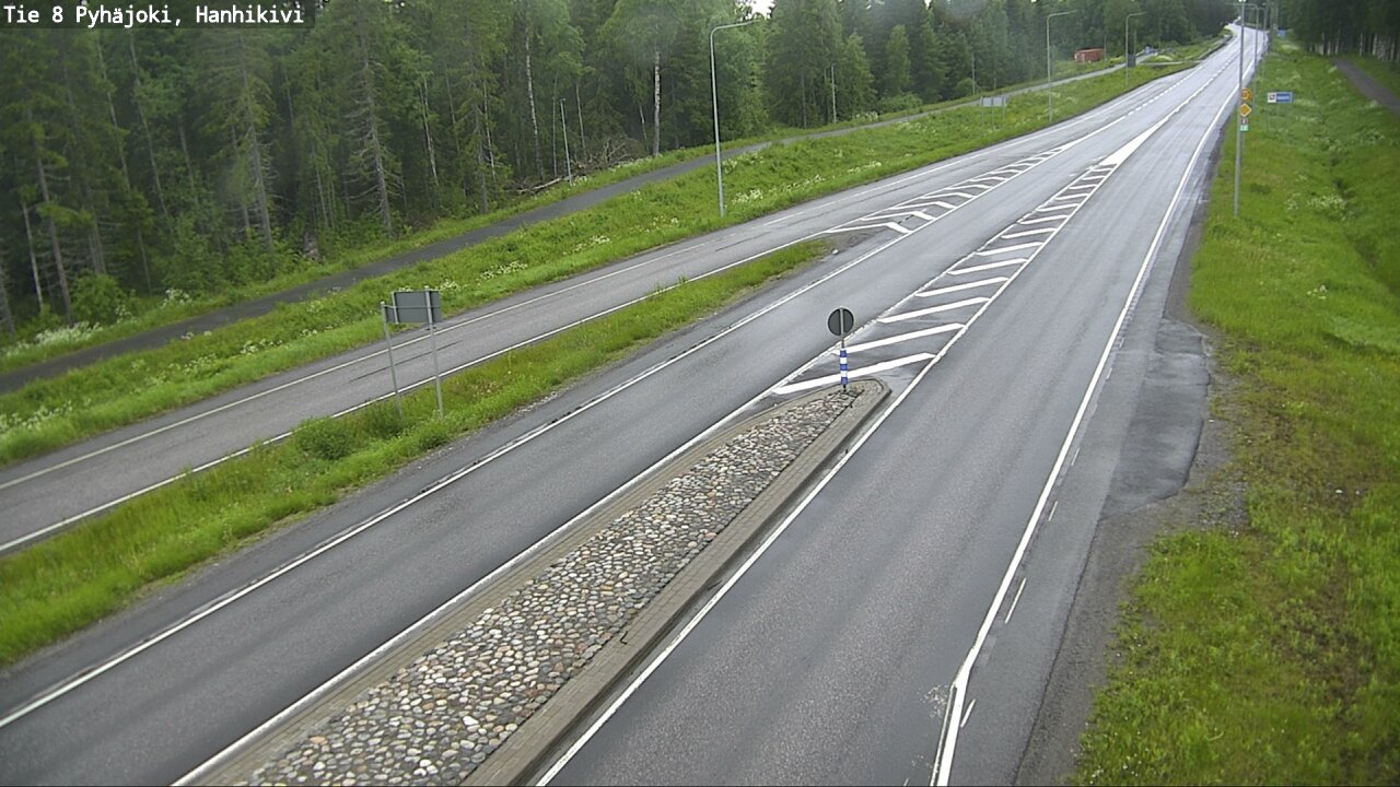 Kelikamerat Kuva Tie 8 Pyhäjoki, Hanhikivi, Pyhäjoki, Pohjois-Pohjanmaa