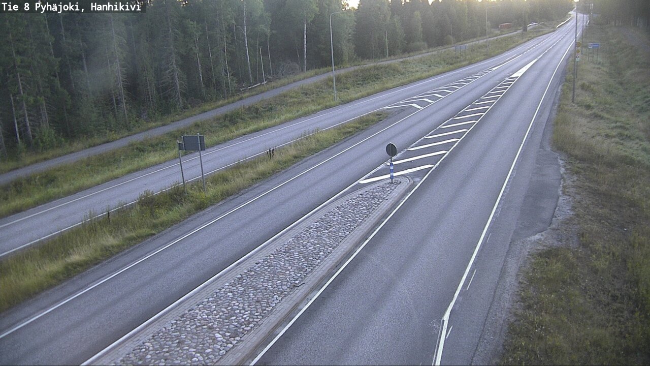 Kelikamerat Kuva Tie 8 Pyhäjoki, Hanhikivi, Pyhäjoki, Pohjois-Pohjanmaa