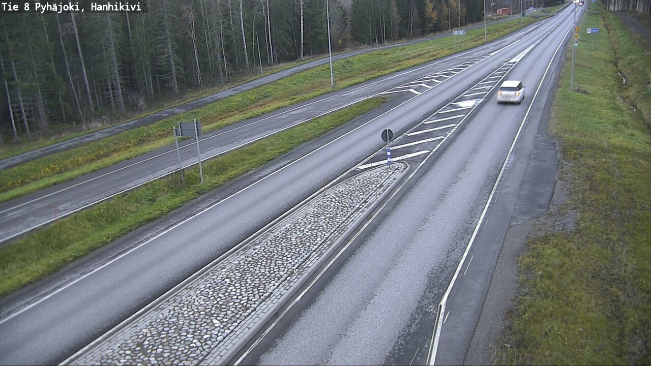 Kelikamerat Kuva Tie 8 Pyhäjoki, Hanhikivi, Pyhäjoki, Pohjois-Pohjanmaa