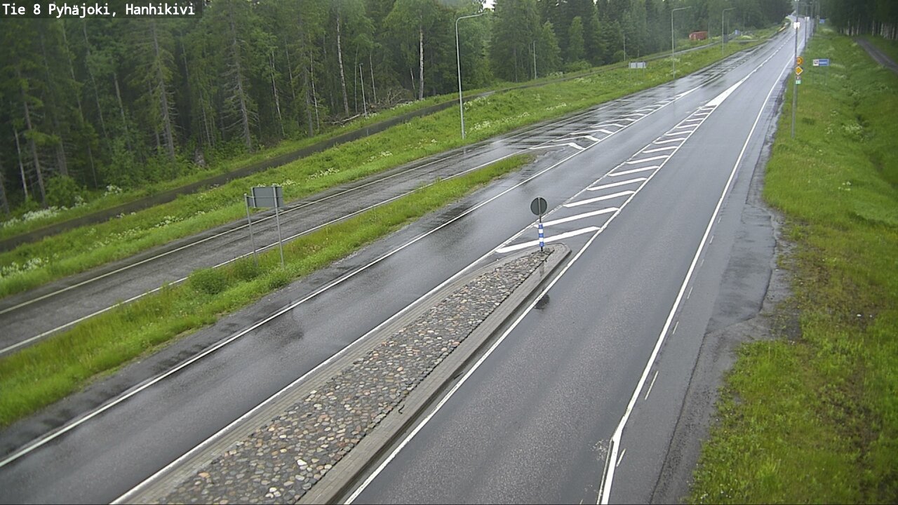 Kelikamerat Kuva Tie 8 Pyhäjoki, Hanhikivi, Pyhäjoki, Pohjois-Pohjanmaa
