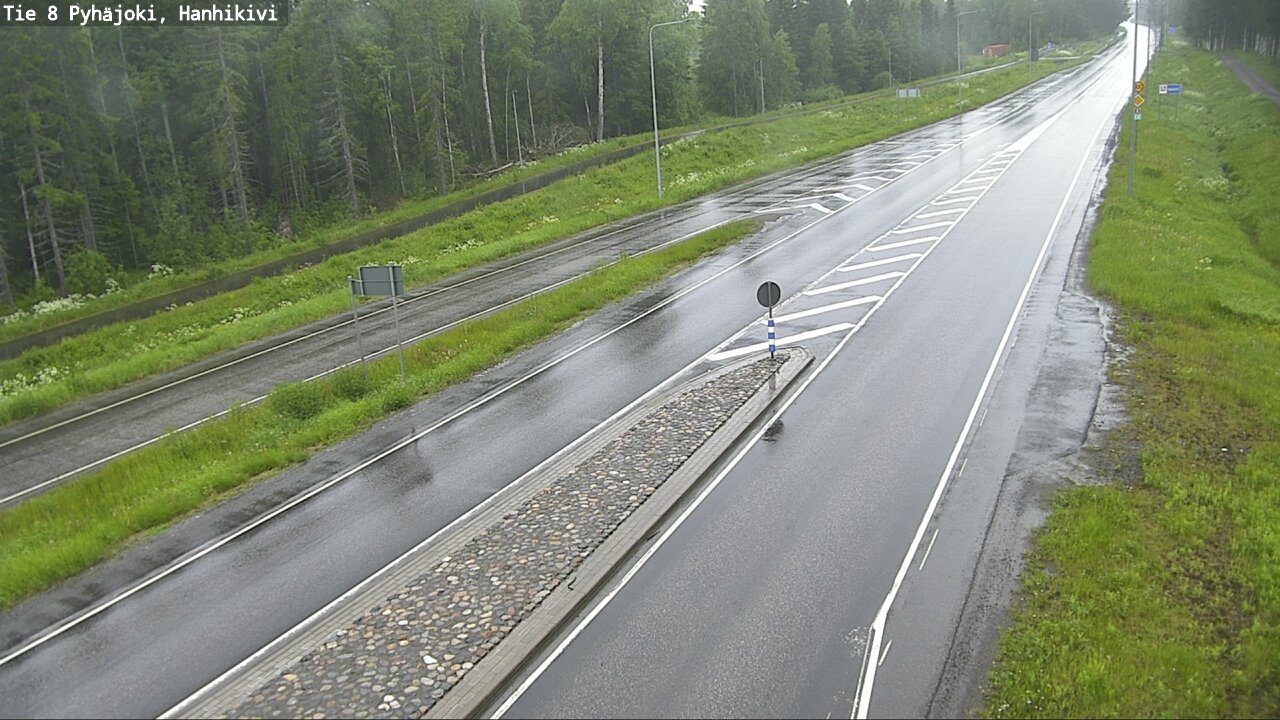 Kelikamerat Kuva Tie 8 Pyhäjoki, Hanhikivi, Pyhäjoki, Pohjois-Pohjanmaa