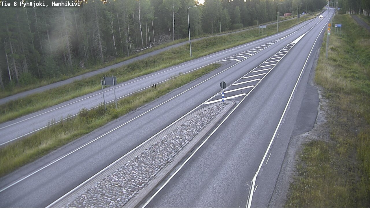 Kelikamerat Kuva Tie 8 Pyhäjoki, Hanhikivi, Pyhäjoki, Pohjois-Pohjanmaa