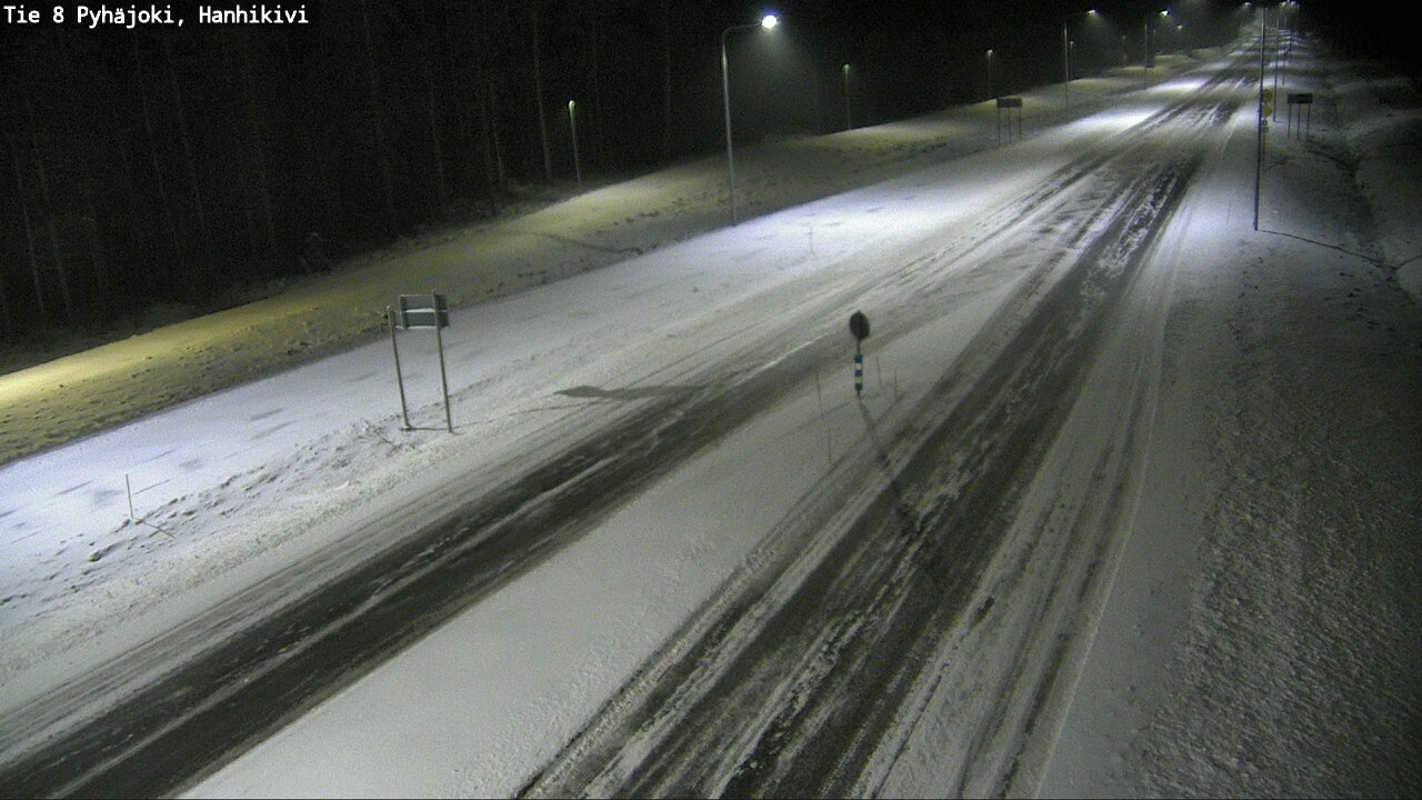 Kelikamerat Kuva Tie 8 Pyhäjoki, Hanhikivi, Pyhäjoki, Pohjois-Pohjanmaa