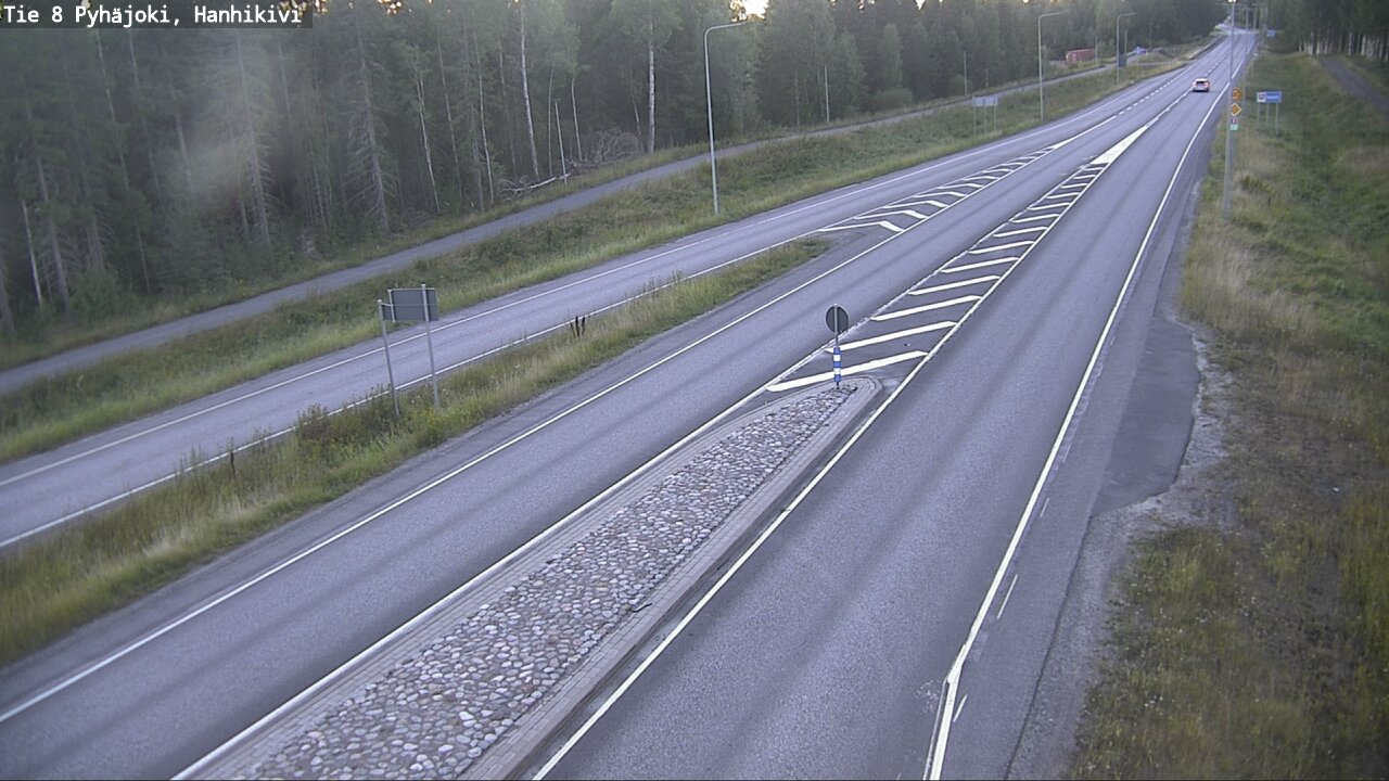 Kelikamerat Kuva Tie 8 Pyhäjoki, Hanhikivi, Pyhäjoki, Pohjois-Pohjanmaa