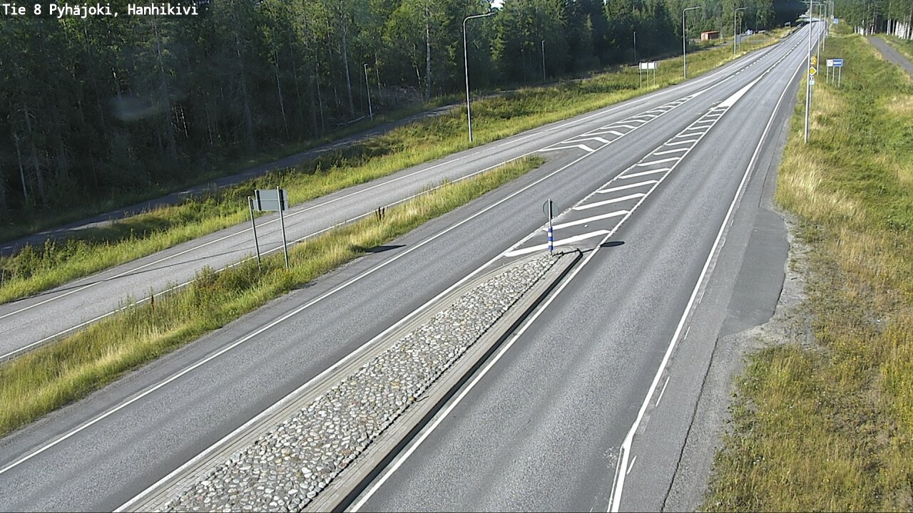 Kelikamerat Kuva Tie 8 Pyhäjoki, Hanhikivi, Pyhäjoki, Pohjois-Pohjanmaa