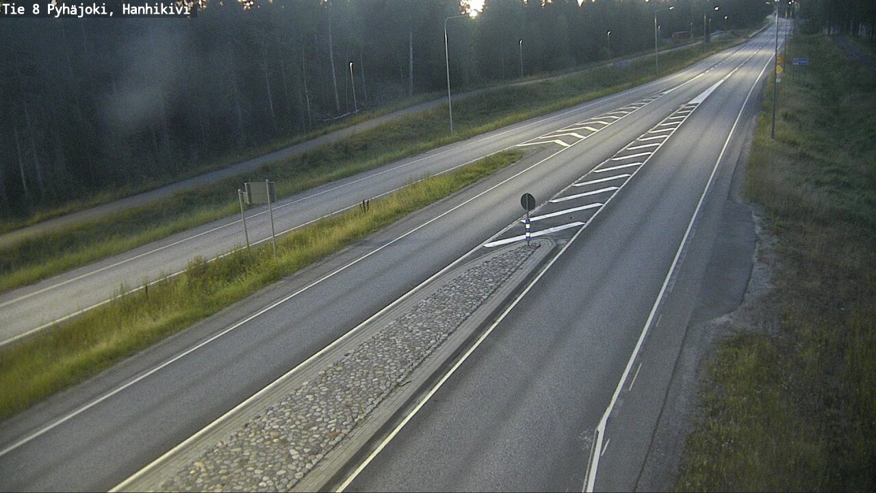 Kelikamerat Kuva Tie 8 Pyhäjoki, Hanhikivi, Pyhäjoki, Pohjois-Pohjanmaa