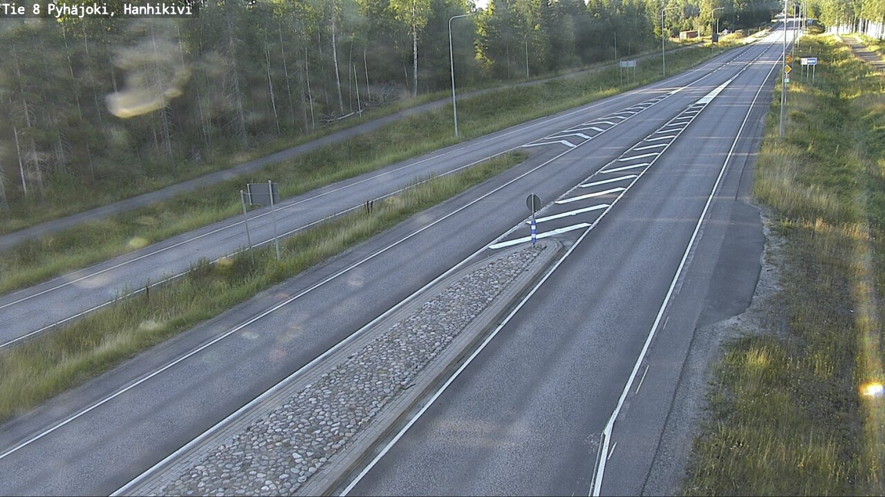 Kelikamerat Kuva Tie 8 Pyhäjoki, Hanhikivi, Pyhäjoki, Pohjois-Pohjanmaa