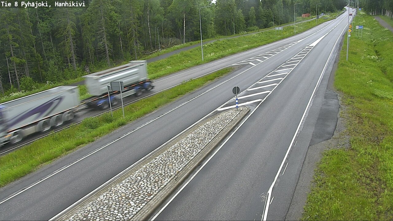 Kelikamerat Kuva Tie 8 Pyhäjoki, Hanhikivi, Pyhäjoki, Pohjois-Pohjanmaa