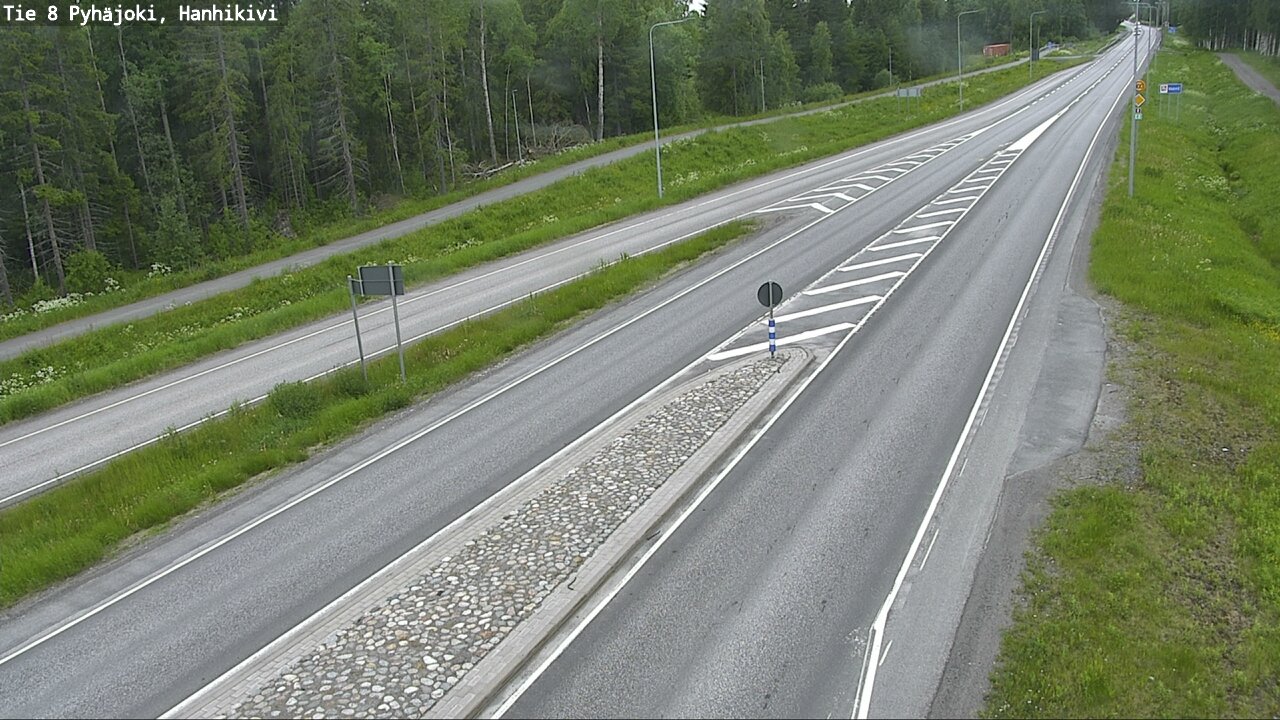 Kelikamerat Kuva Tie 8 Pyhäjoki, Hanhikivi, Pyhäjoki, Pohjois-Pohjanmaa