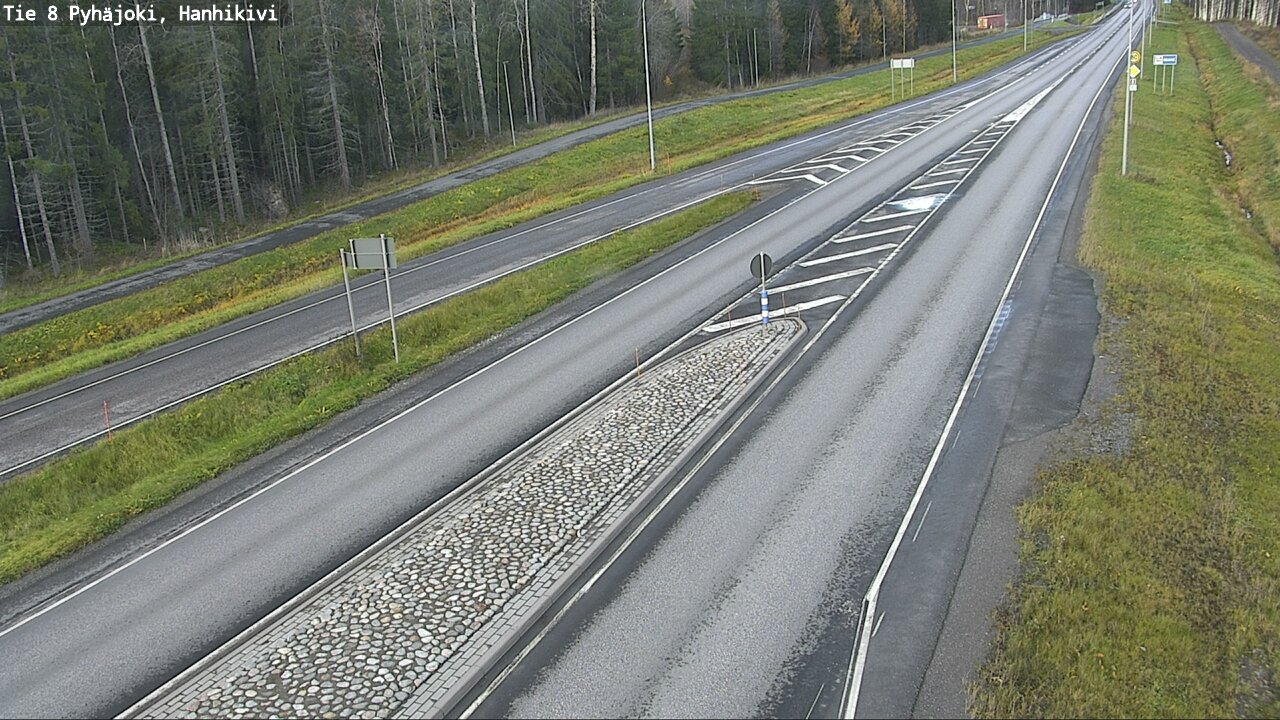 Kelikamerat Kuva Tie 8 Pyhäjoki, Hanhikivi, Pyhäjoki, Pohjois-Pohjanmaa