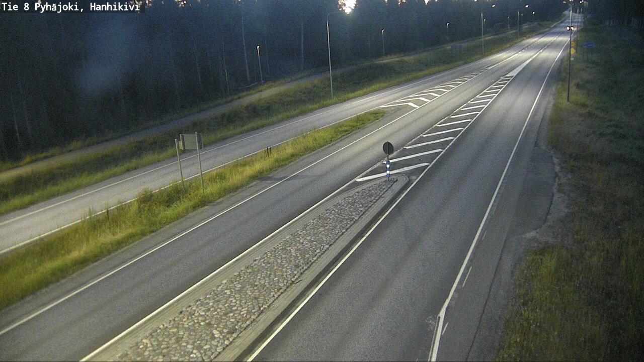 Kelikamerat Kuva Tie 8 Pyhäjoki, Hanhikivi, Pyhäjoki, Pohjois-Pohjanmaa