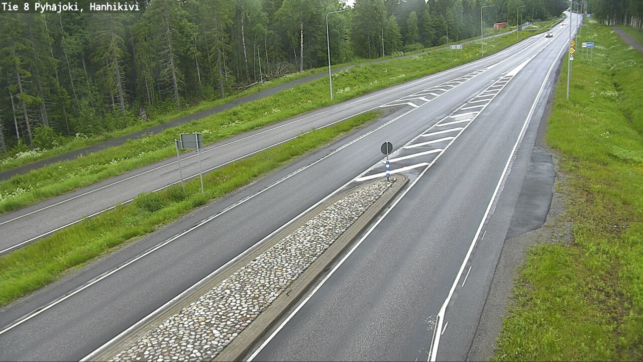 Kelikamerat Kuva Tie 8 Pyhäjoki, Hanhikivi, Pyhäjoki, Pohjois-Pohjanmaa