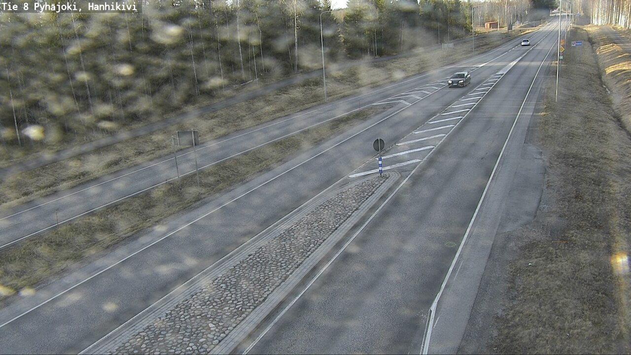 Weather Camera Image Väg 8 Pyhäjoki, Hanhikivi, Pyhäjoki, Pohjois-Pohjanmaa