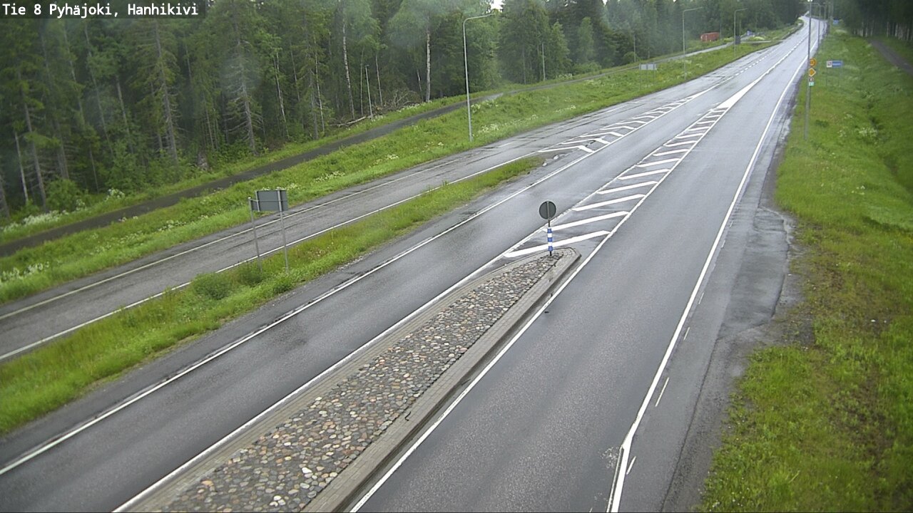 Kelikamerat Kuva Tie 8 Pyhäjoki, Hanhikivi, Pyhäjoki, Pohjois-Pohjanmaa