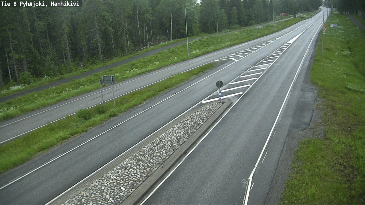 Kelikamerat Kuva Tie 8 Pyhäjoki, Hanhikivi, Pyhäjoki, Pohjois-Pohjanmaa