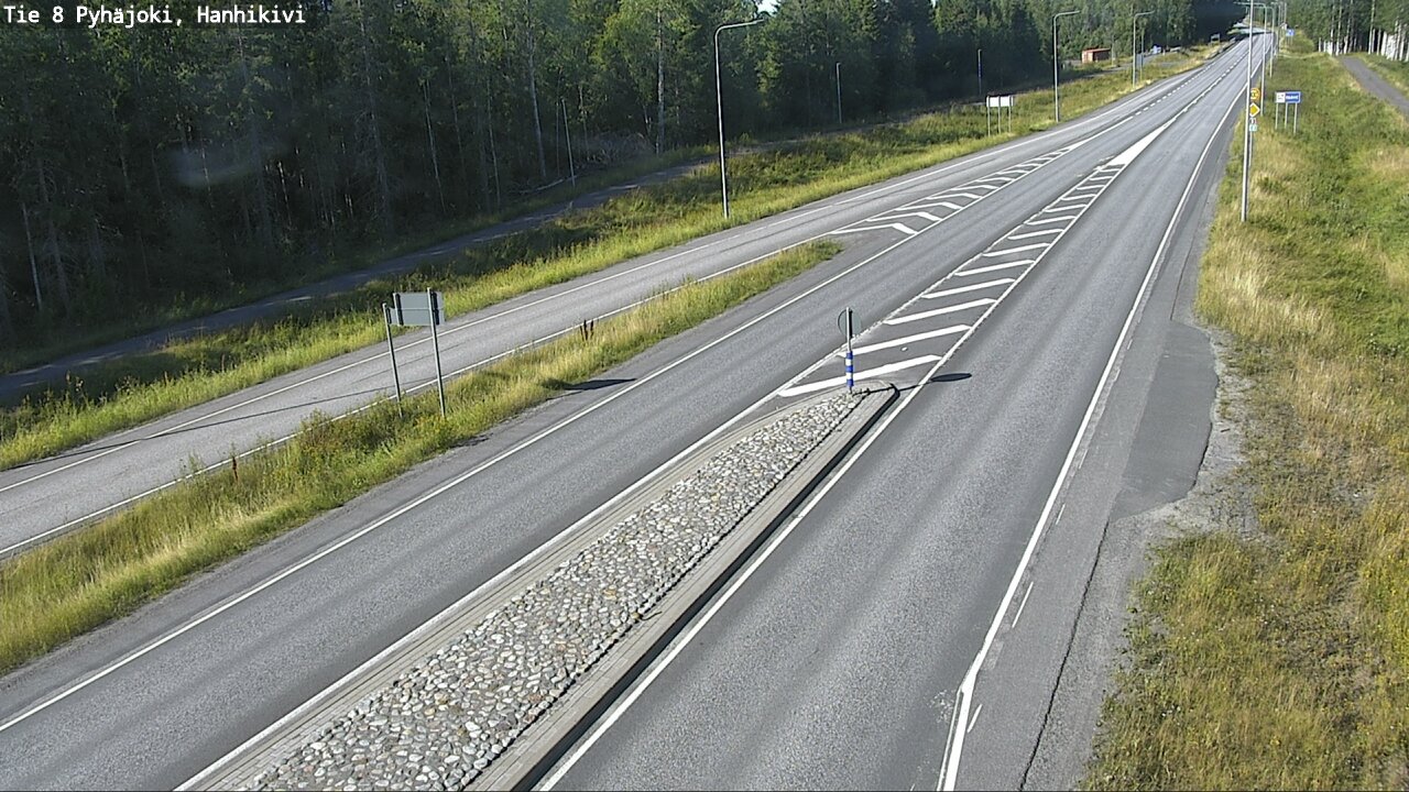 Kelikamerat Kuva Tie 8 Pyhäjoki, Hanhikivi, Pyhäjoki, Pohjois-Pohjanmaa