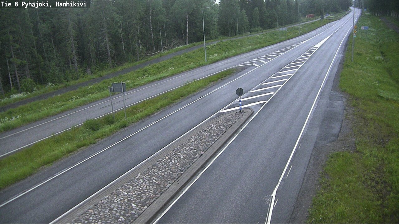 Kelikamerat Kuva Tie 8 Pyhäjoki, Hanhikivi, Pyhäjoki, Pohjois-Pohjanmaa