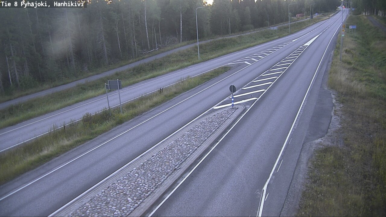 Kelikamerat Kuva Tie 8 Pyhäjoki, Hanhikivi, Pyhäjoki, Pohjois-Pohjanmaa