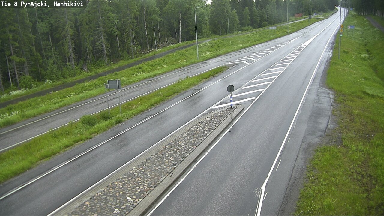 Kelikamerat Kuva Tie 8 Pyhäjoki, Hanhikivi, Pyhäjoki, Pohjois-Pohjanmaa