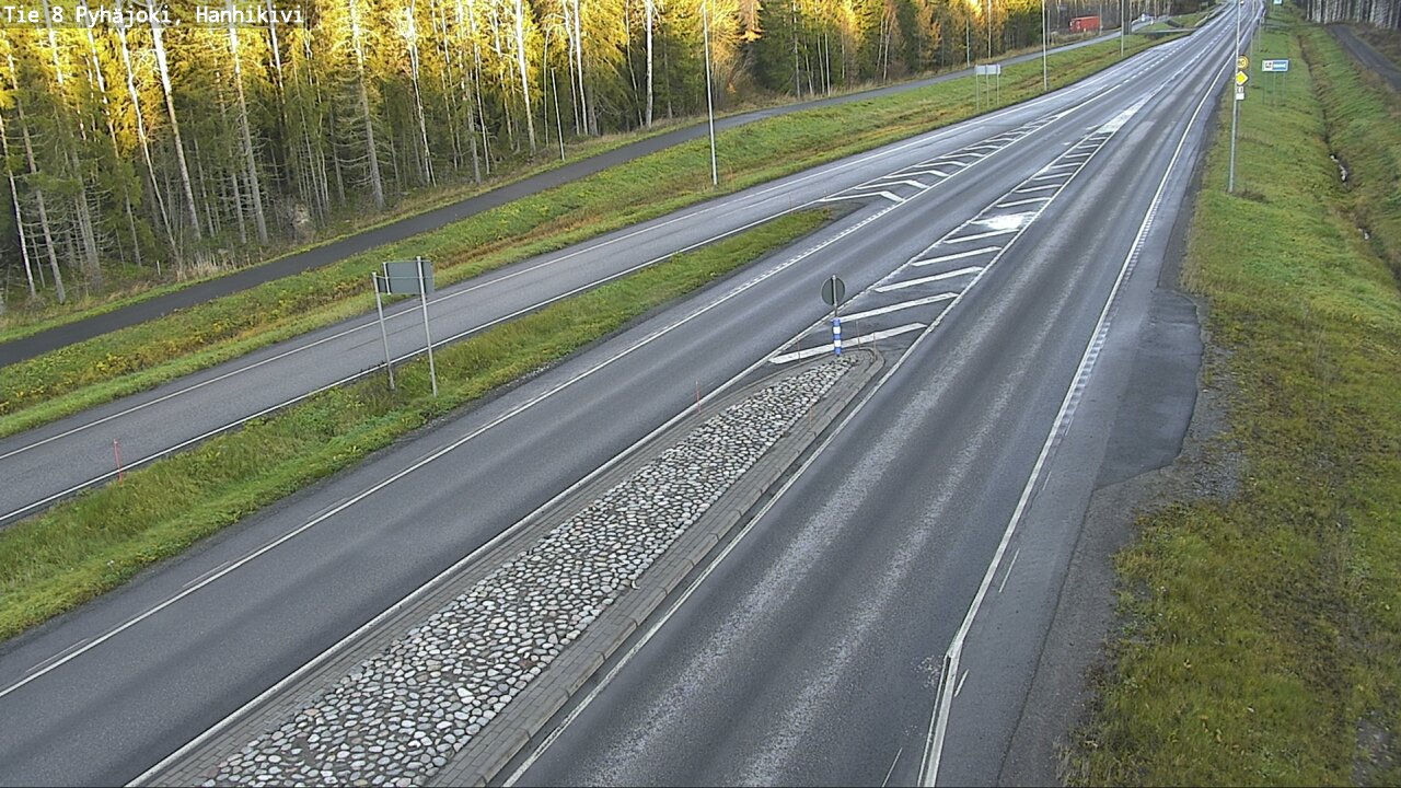 Kelikamerat Kuva Tie 8 Pyhäjoki, Hanhikivi, Pyhäjoki, Pohjois-Pohjanmaa