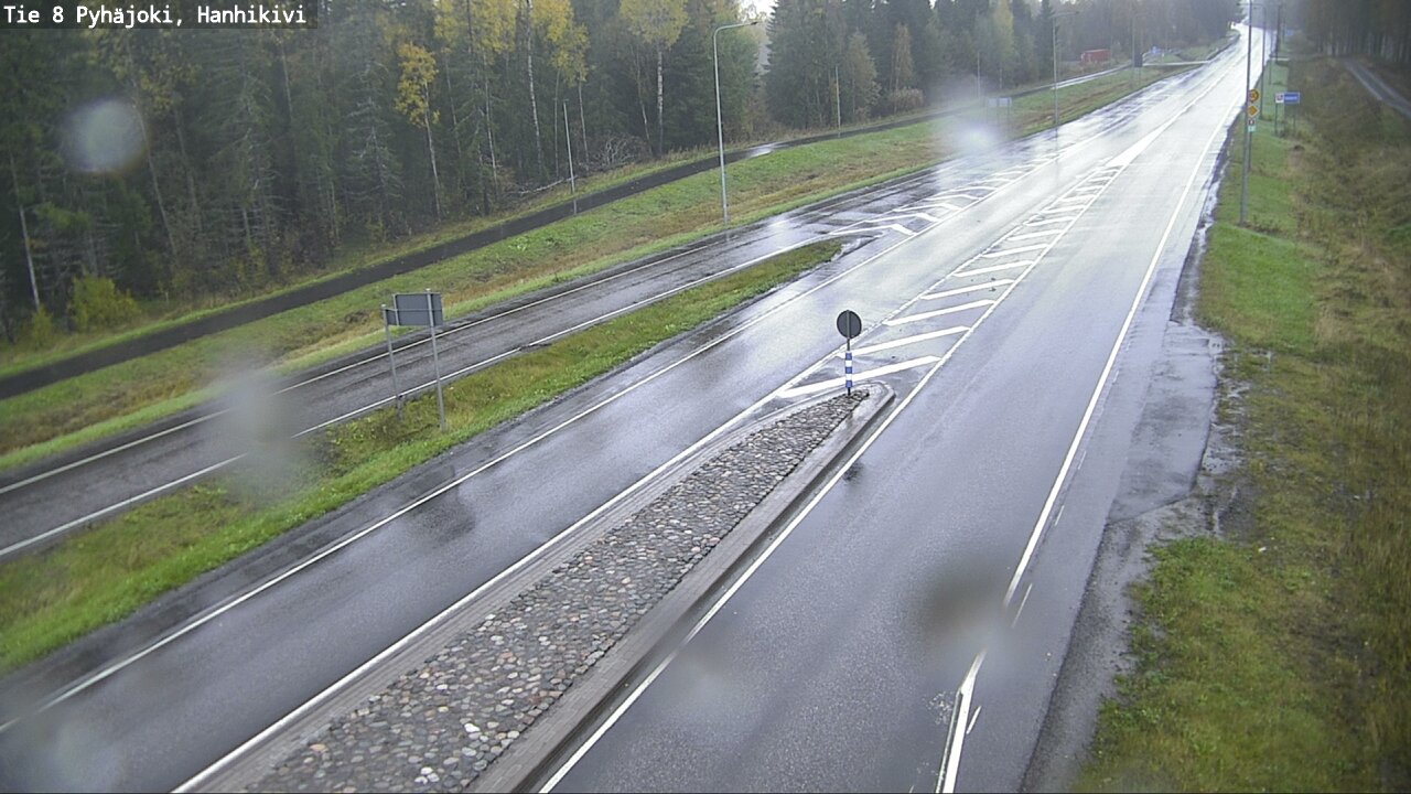 Weather Camera Image Road 8 Pyhäjoki, Hanhikivi, Pyhäjoki, Pohjois-Pohjanmaa