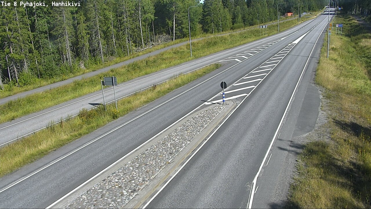 Kelikamerat Kuva Tie 8 Pyhäjoki, Hanhikivi, Pyhäjoki, Pohjois-Pohjanmaa