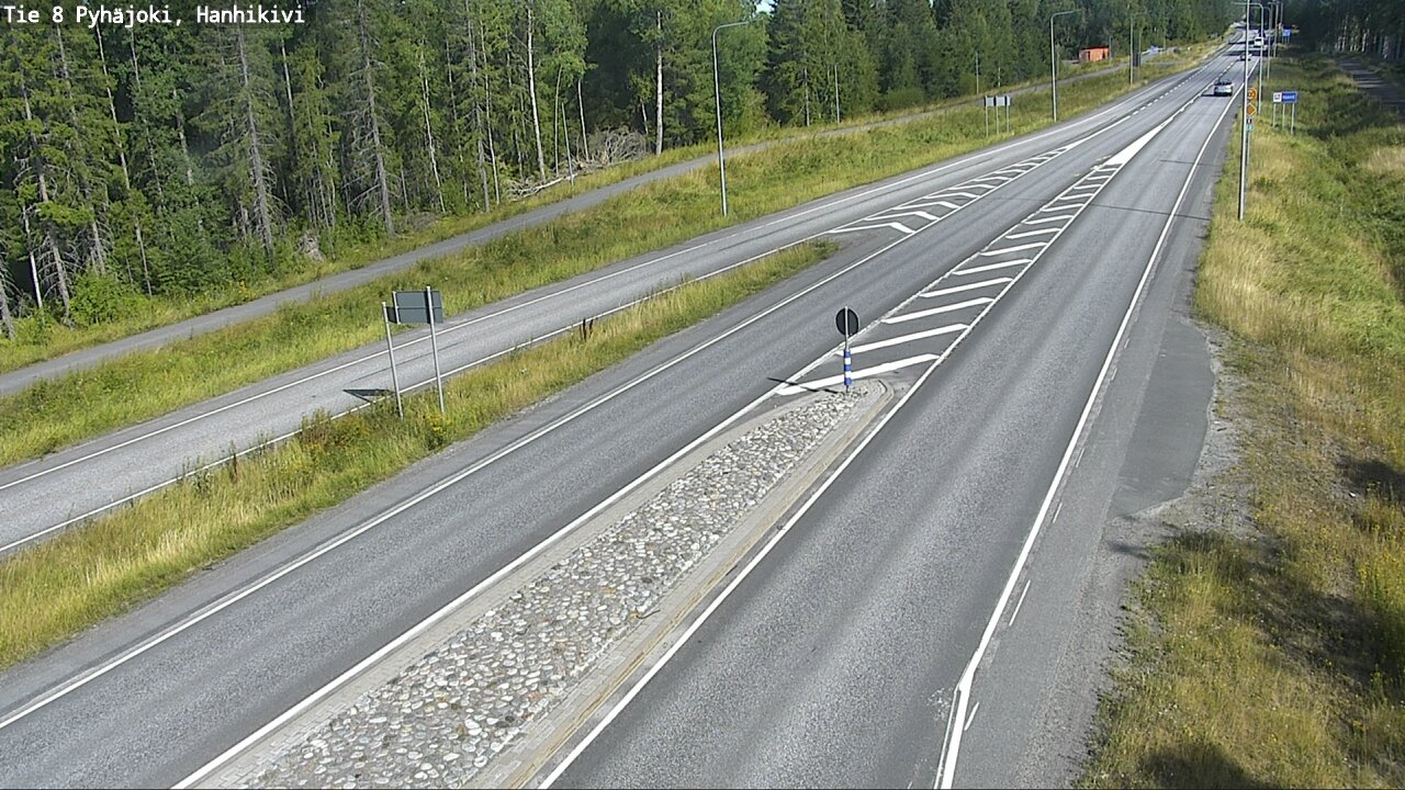 Kelikamerat Kuva Tie 8 Pyhäjoki, Hanhikivi, Pyhäjoki, Pohjois-Pohjanmaa