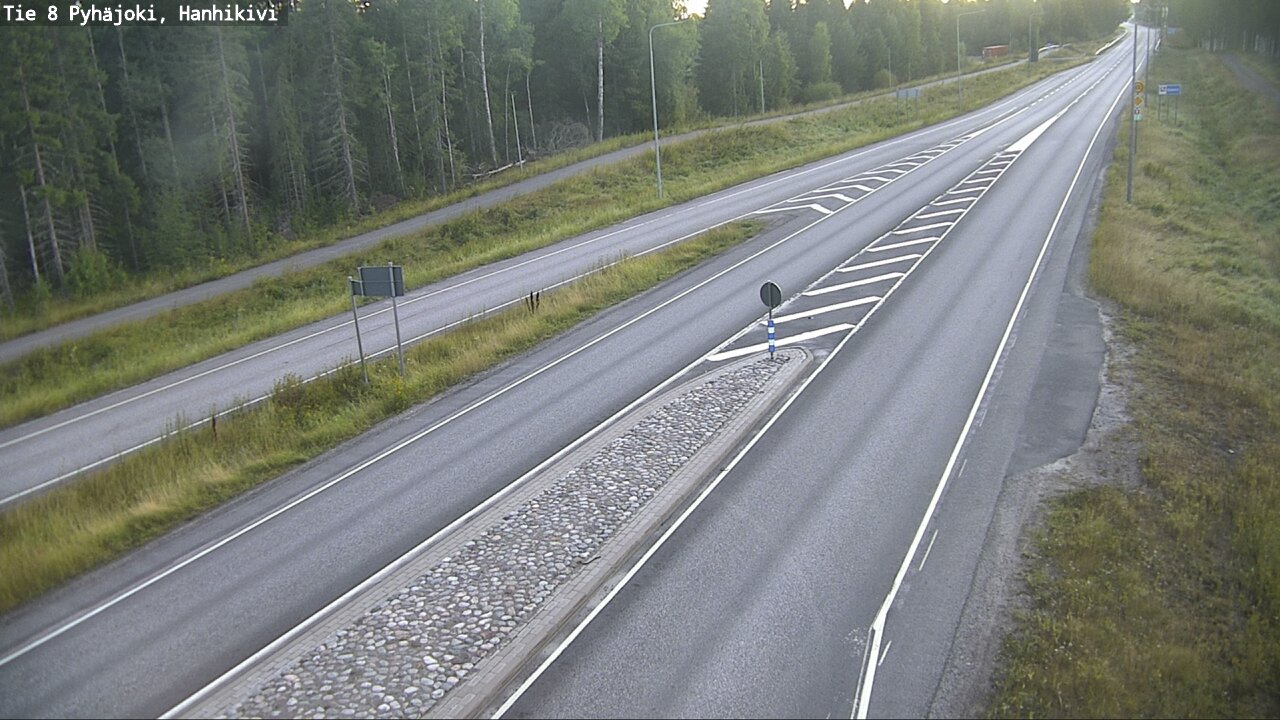 Kelikamerat Kuva Tie 8 Pyhäjoki, Hanhikivi, Pyhäjoki, Pohjois-Pohjanmaa