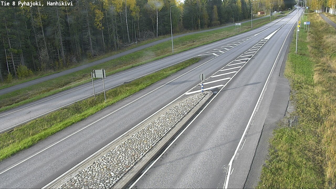 Kelikamerat Kuva Tie 8 Pyhäjoki, Hanhikivi, Pyhäjoki, Pohjois-Pohjanmaa