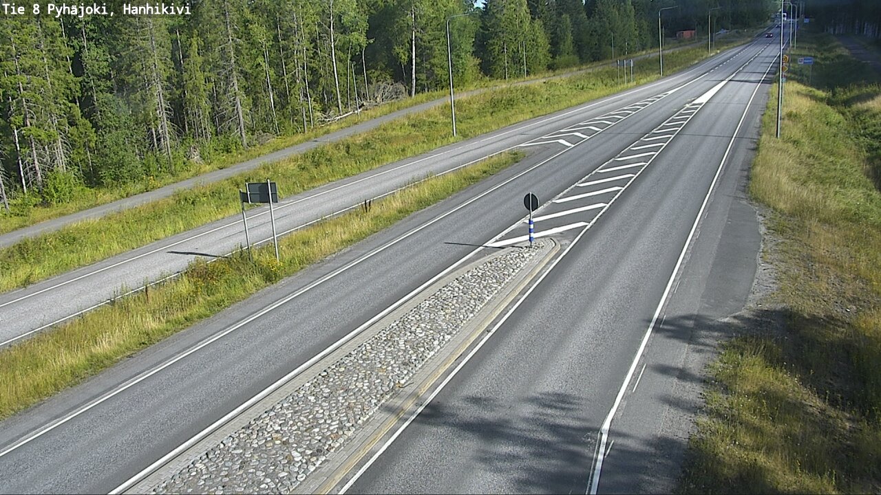 Kelikamerat Kuva Tie 8 Pyhäjoki, Hanhikivi, Pyhäjoki, Pohjois-Pohjanmaa